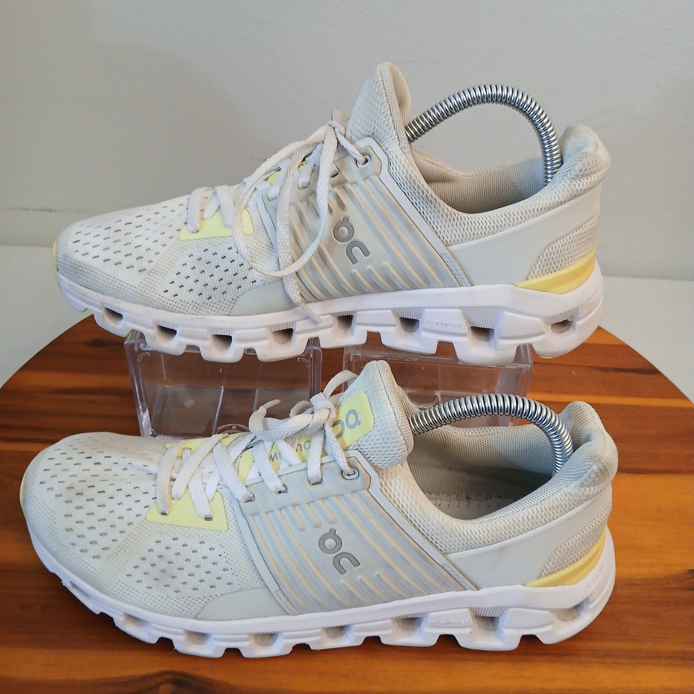 On Cloudswift Womens Size 9 Glacier White Running Shoes Sneakers 41.99577